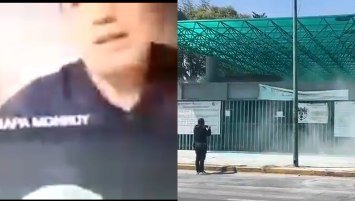 Foto: Cortesía Profesor golpea a mujer en clase virtual, un día después grupo feminista toma lasinstalaciones(Video)