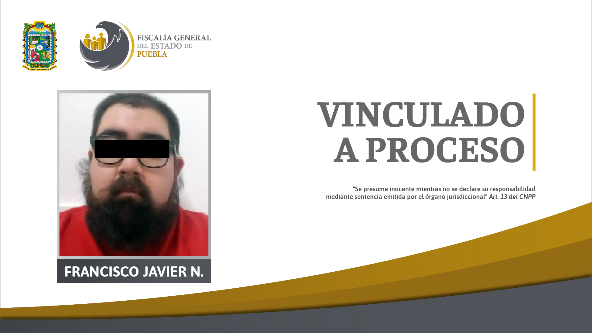 Foto: Cortesía FGE aprehendió a hombre por almacenamiento de pornografía infantil