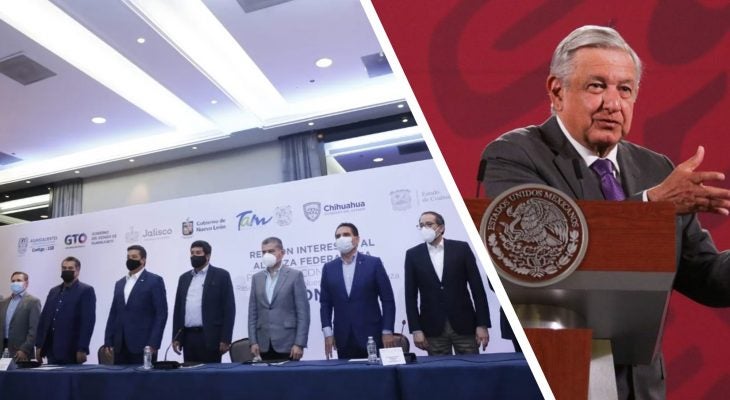 Foto: Cortesía AMLO dice 'sí' al diálogo con Alianza Federalista, 'siempre y cuando no haya politiquería'
