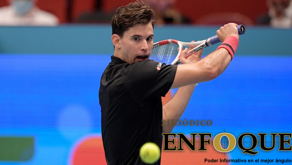 Foto: Cortesía Dominic Thiem avanza a los cuartos de final del Masters de Viena.