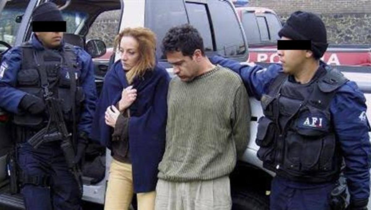 Foto: Cortesía Así fue el montaje de la aprehensión de Florence Cassez trasmitido en vivo en 2005 (Video)