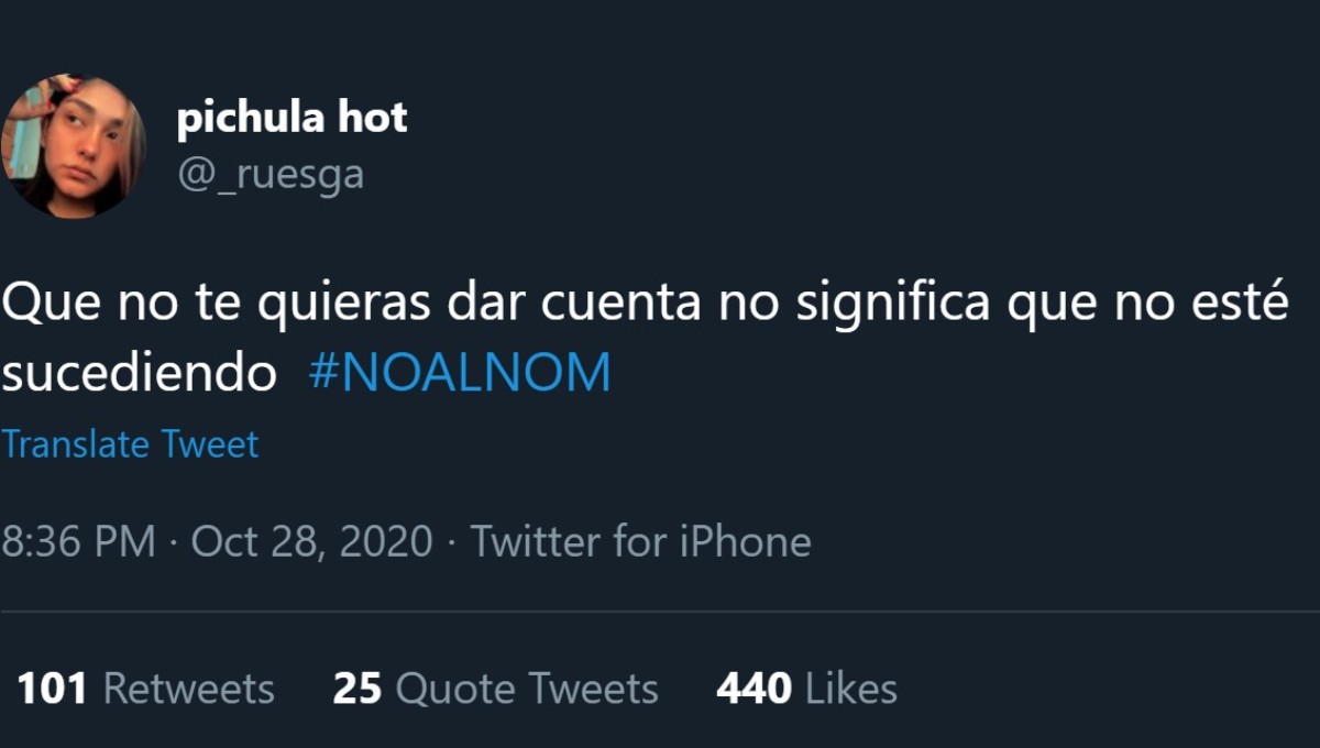 Foto: Cortesía Usuarios dicen #NOALNOM; ¿pero qué es el Nuevo Orden Mundial y de dónde salió esta teoría?