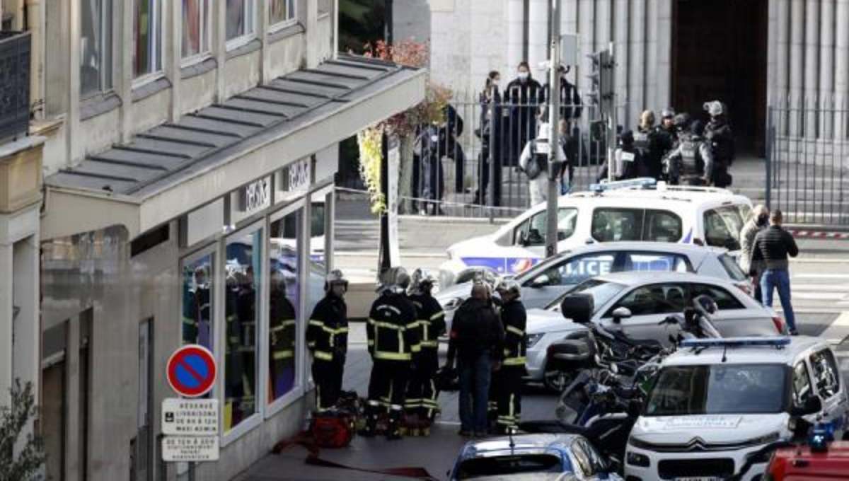 Foto: Cortesía Nuevo ataque terrorista en iglesia de Francia deja 3 muertos, una de ellas decapitada