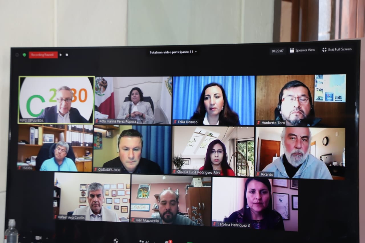 Foto: Cortesía Participa Karina Pérez Popoca en clausura del "Tercer Encuentro Ciudades Sanas 2030"