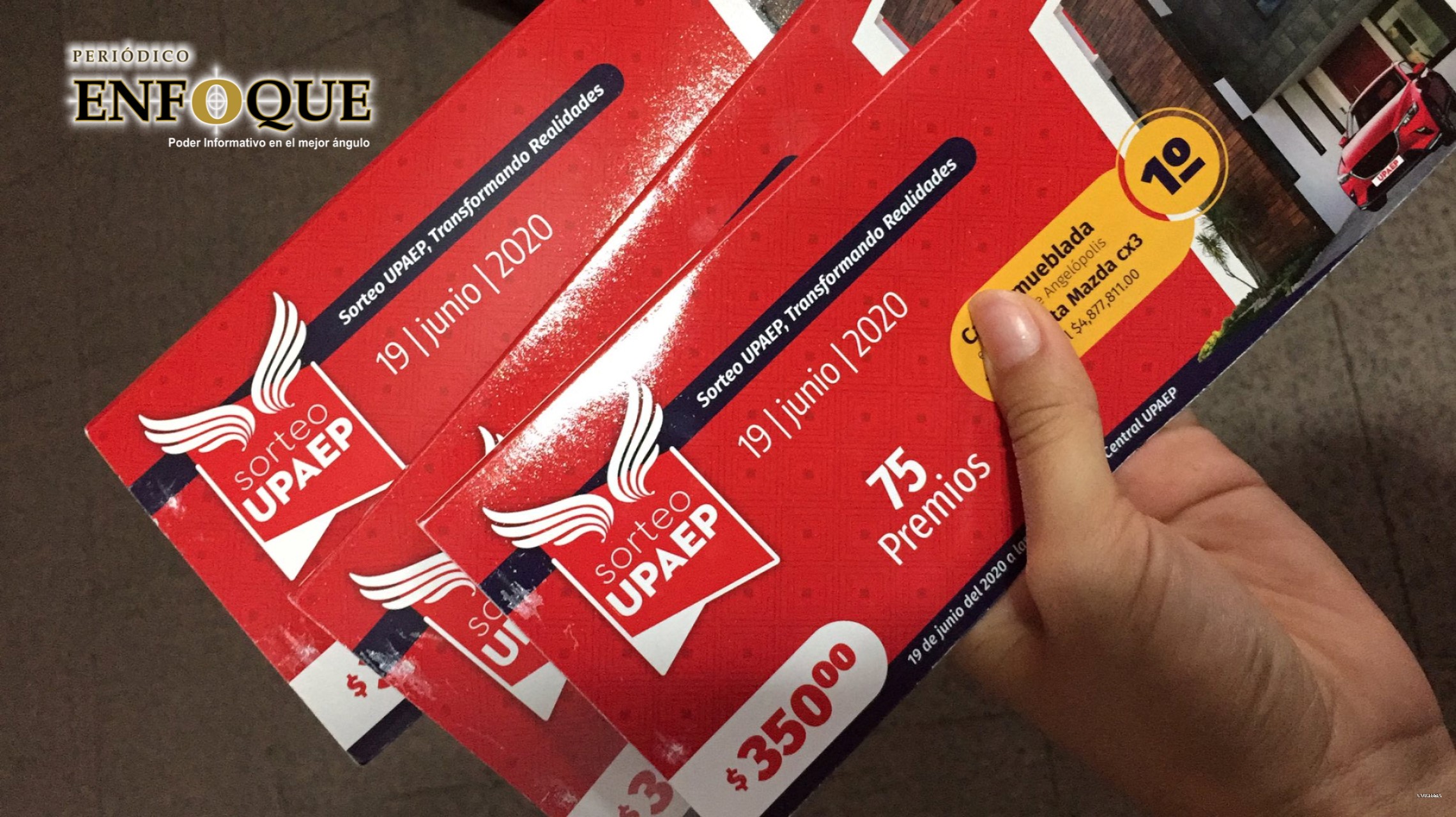 Foto: Cortesía UPAEP anuncia nueva fecha para su Sorteo 2020
