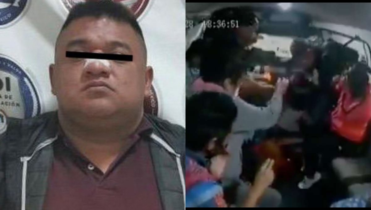 Foto: Cortesía Detienen a ladrón que asesinó a joven durante asalto de combi en Naucalpan