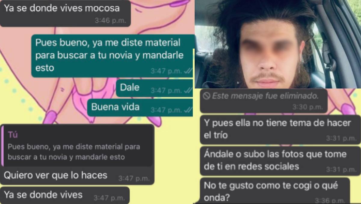 Foto: Cortesía Alejandra conoció a un hombre en Bumble; ahora la amenaza con filtrar sus nudes