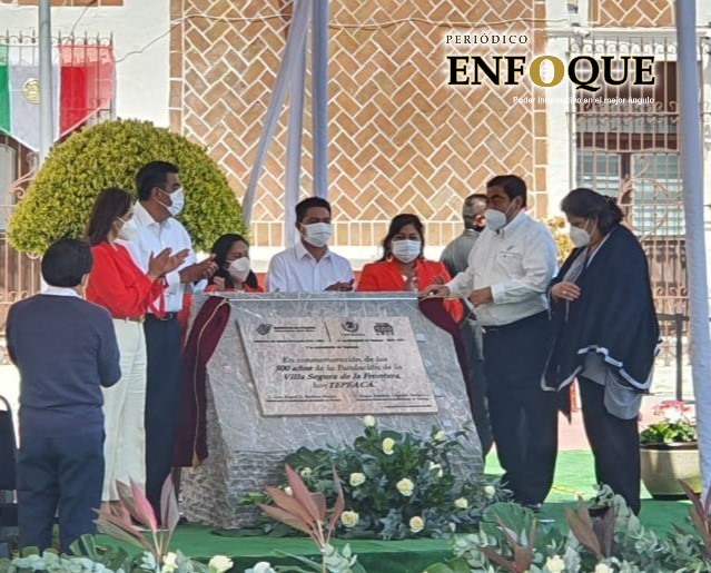 Foto: Marisol Oropeza Declaran Patrimonio Cultural del Estado a El Rollo, Casa de Cortés y el Centro de Tepeaca en el marco de los 500 años