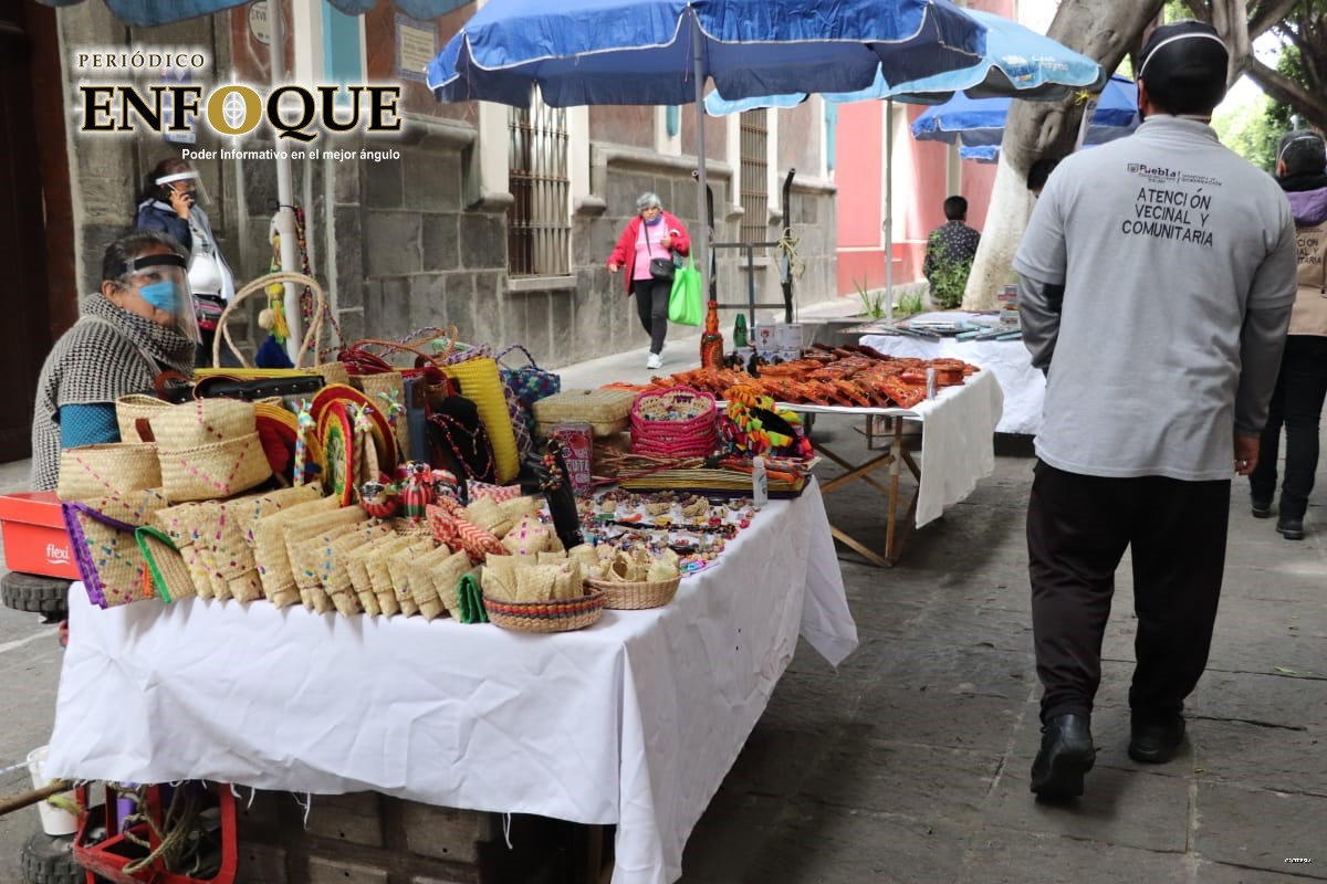 Foto: Cortesía Regresan mercados temporales del Centro Histórico a 30 por ciento de capacidad