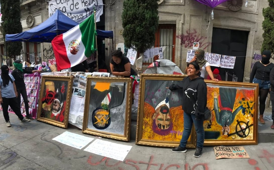 Foto: Cortesía Esto es lo que sabemos sobre la toma de las instalaciones de la CNDH por colectivos feministas