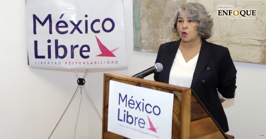 Foto: Cortesía México Libre Puebla se pronuncia en contra del no registro de su partido.