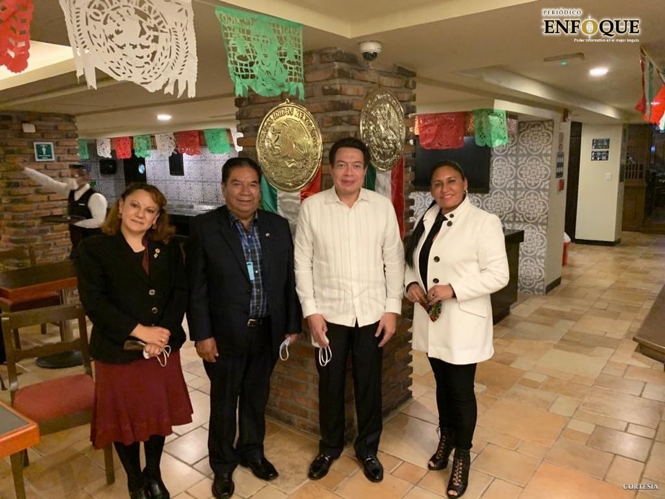 Foto: Cortesía Legisladores Federales tlaxcaltecas respaldan a Mario Delgado