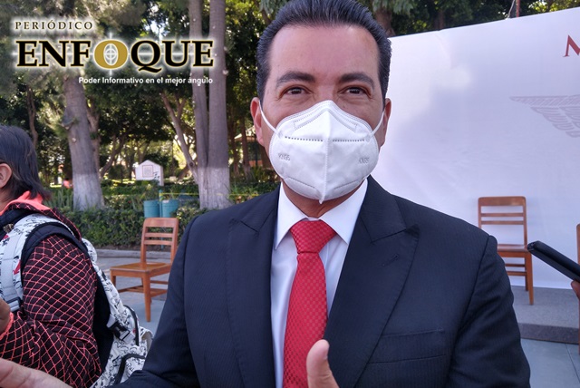 Foto: Omar Sánchez Retiro de Fortaseg por la federación a Cholula es de más de 9 mdp: Arriaga