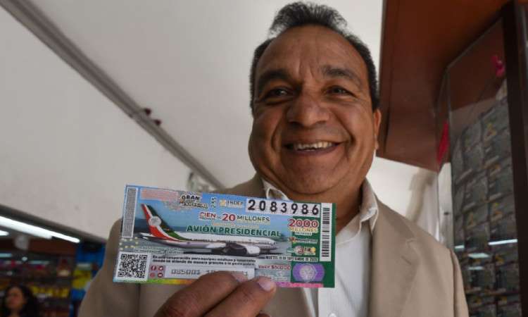 Foto: Cortesía A un día de la rifa del avión presidencial, reporta la venta del 69.65% de boletos