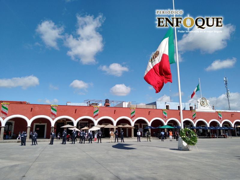 Foto: Omar Sánchez No habrá Grito de Independencia en San Pedro Cholula, sólo ceremonia cívica el 16 de septiembre