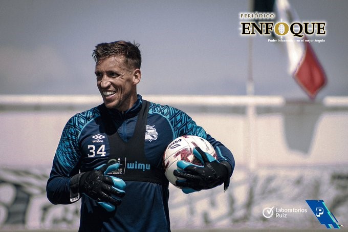 Foto: Cortesía Vikonis, 'Fideo' Álvarez y Paganoni ya entrenan con el Puebla tras superar al Coronavirus