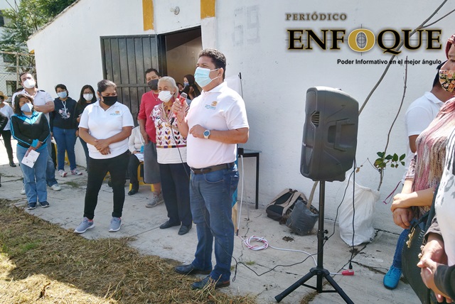 Foto: Omar Sánchez En Cuautlancingo a nadie le interesa los discapacitados y los de la tercera edad: Adán Pasten