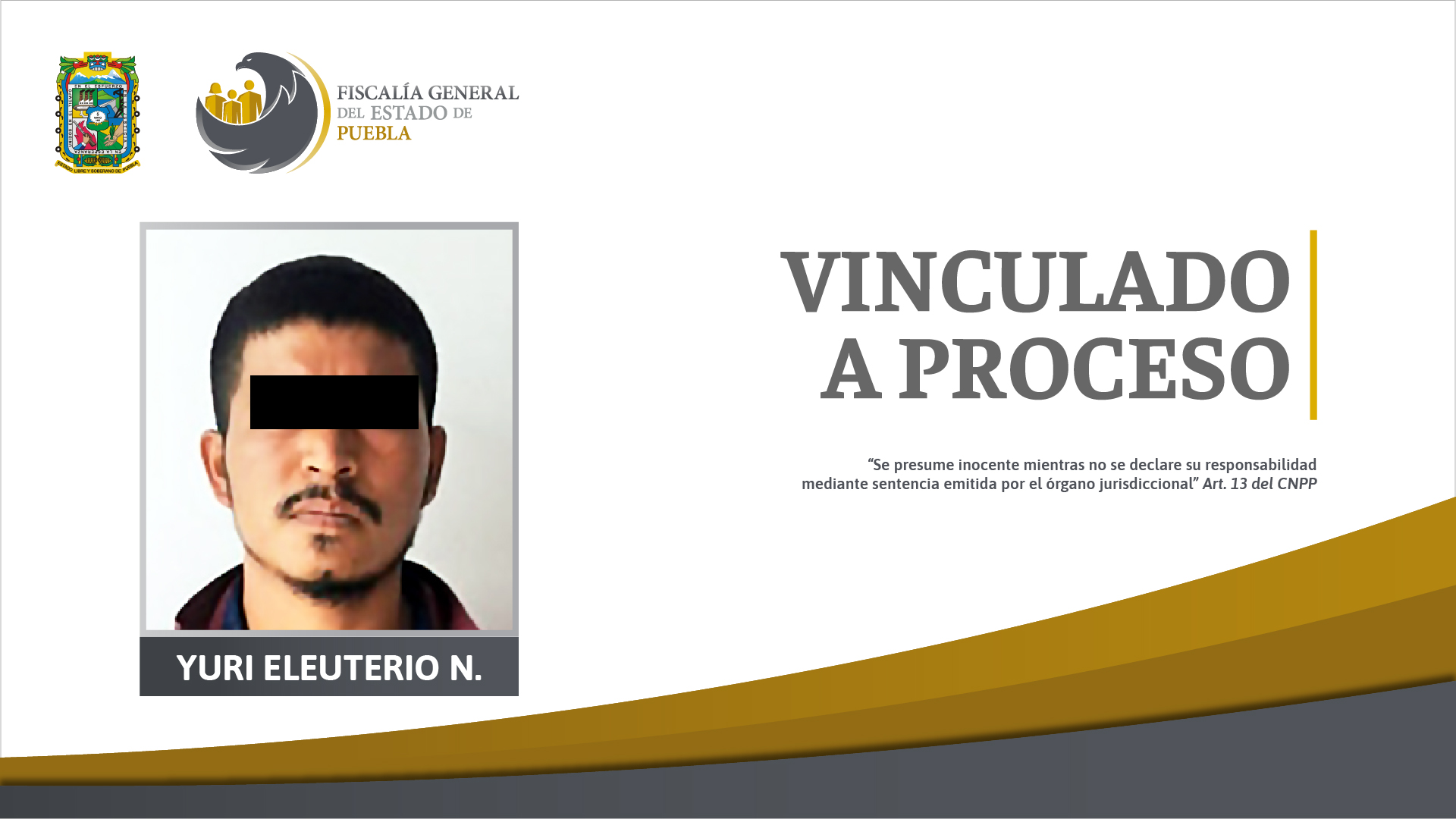 Foto: Cortesía En prisión por abusar sexualmente de su prima menor de edad