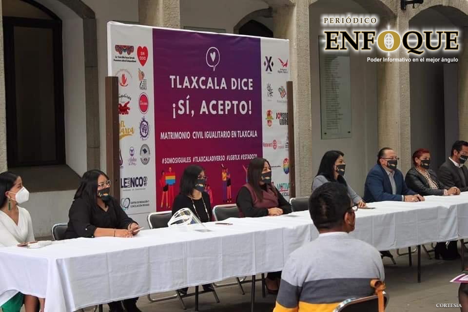 Foto: Cortesía Buscan que matrimonio igualitario sea legal en Tlaxcala