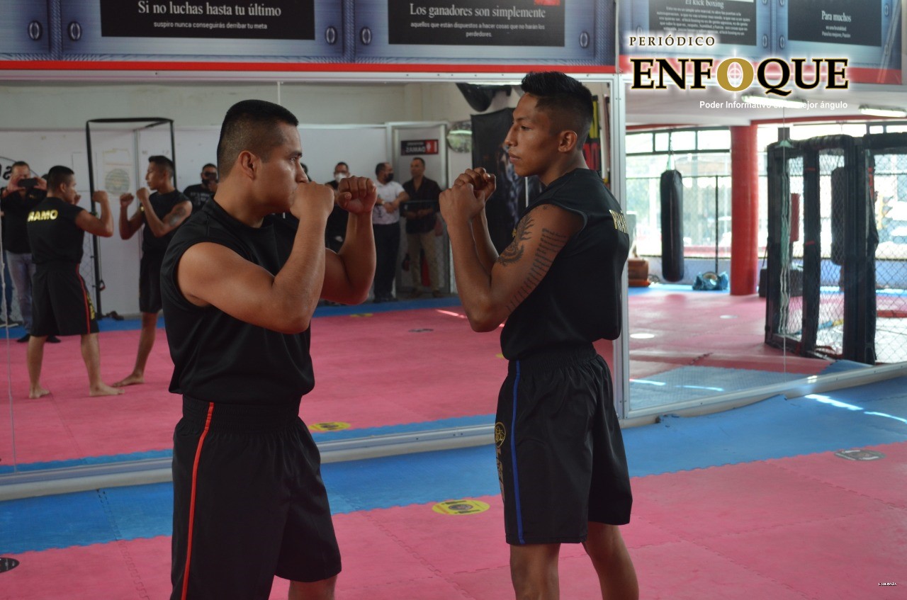 Foto: Cortesía Habrá función de kickboxing a beneficio en Puebla