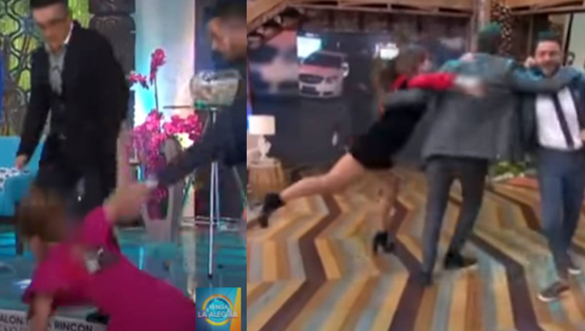 Foto: Cortesía Las 4 peores caídas de las conductoras de Venga la alegría (Video)