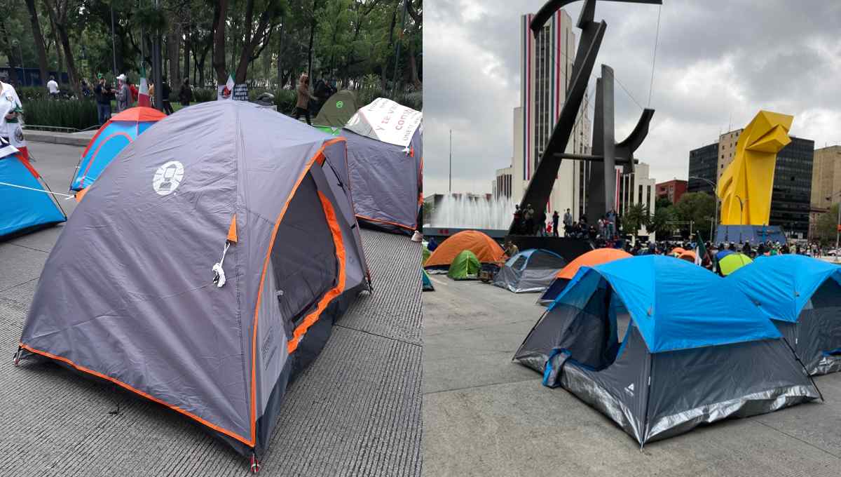 Foto: Cortesía ¿Casas de campaña de FRENAA fueron donadas por Canadá por el 19 de septiembre?
