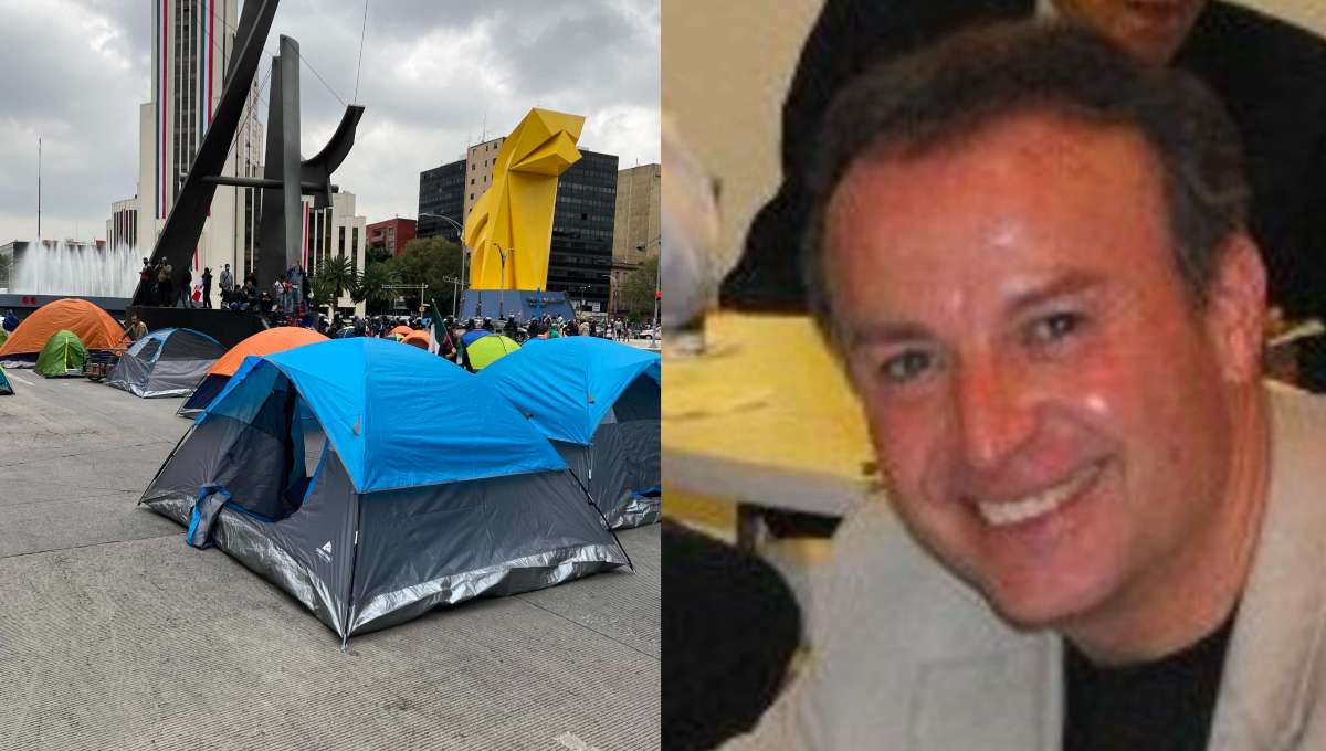 Foto: Cortesía FRENAAA tiene patrocinio para estar 3 años en el Zócalo; advierte su líder, Gilberto Lozano