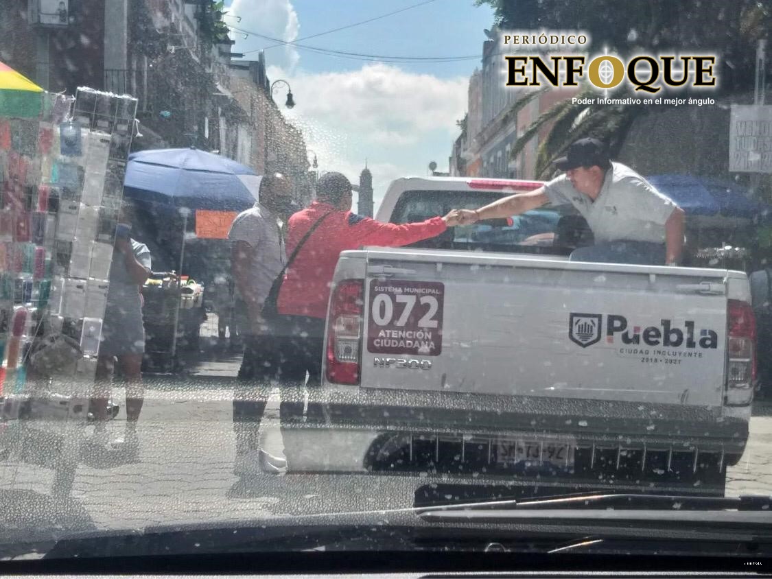 Foto: Cortesía Dan de baja a dos supervisores de vía pública por supuesto acto de corrupción
