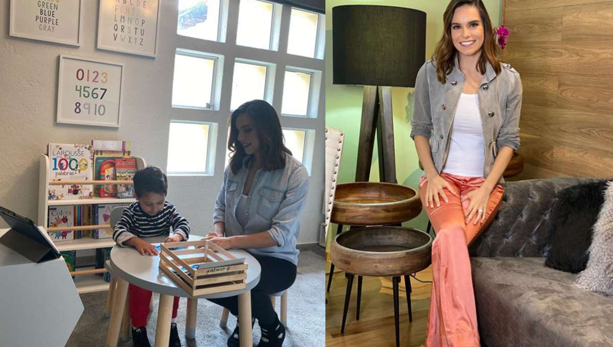 Foto: Cortesía Tania Rincón explota tras nota en la que denigran la educación que le da a su hijo