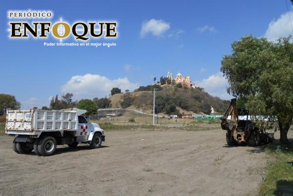 Foto: Especial Devuelven terrenos aledaños a la Gran Pirámide de Cholula a San Pedro y San Andrés Cholula