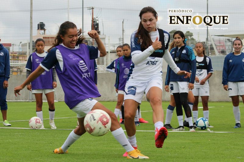 Foto: Cortesía Puebla Femenil se prepara para un partido complicado ante Santos