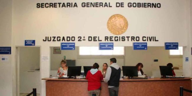 Foto: Cortesía Brinda Registro Civil más de 533 mil servicios  en ocho meses