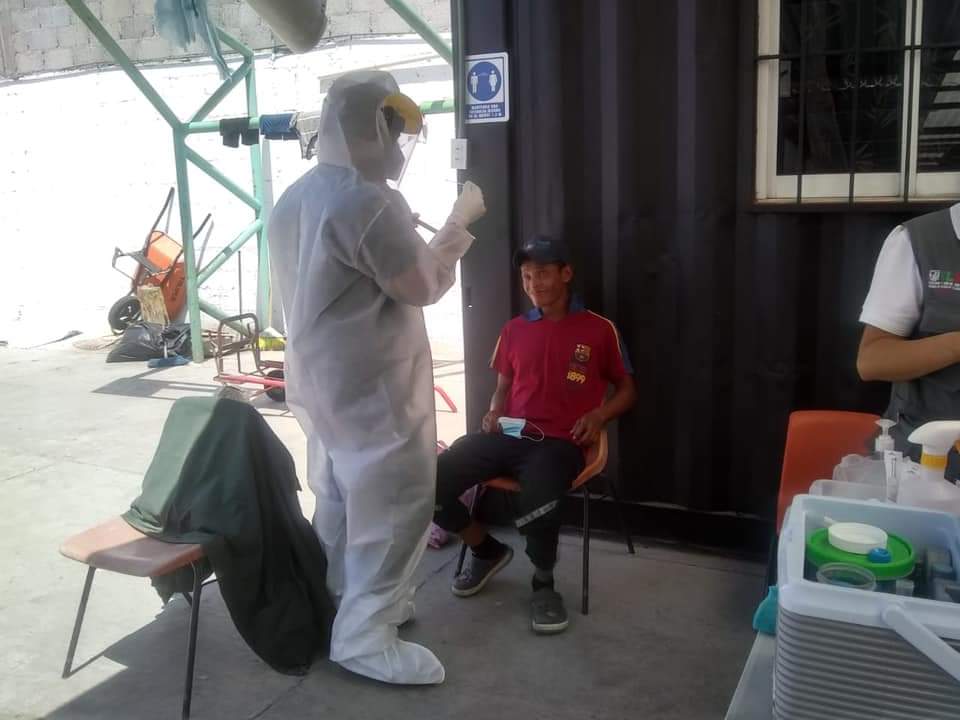 Por: Cortesía Al menos dos de cada 10 migrantes de Tlaxcala positivos a Covid-19