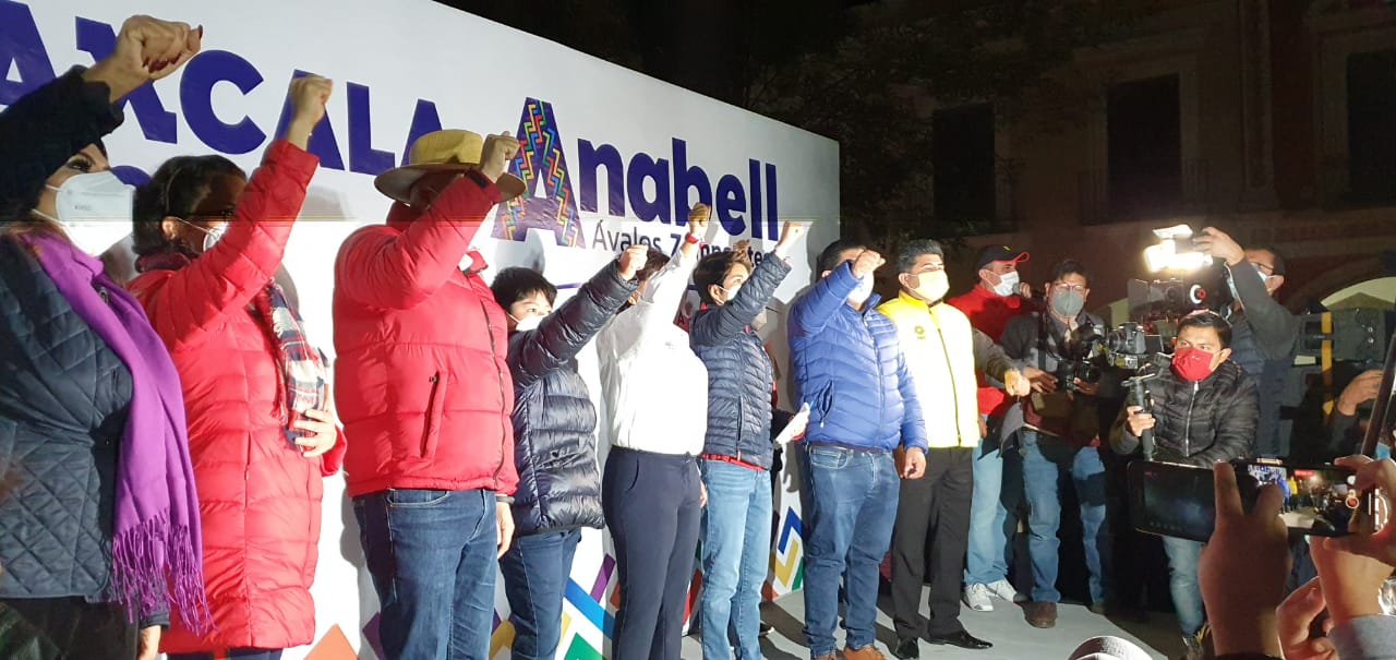 Por: Cortesía En la ciudad capital, Anabell Ávalos Zempoalteca inicia campaña