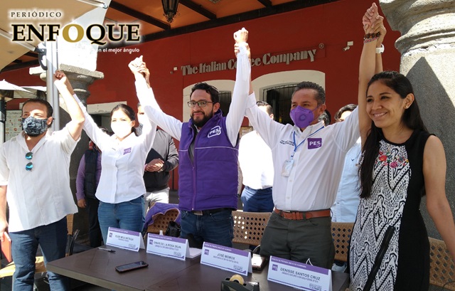 Por: Omar Sánchez Pide candidato católico a diputado federal voto en pro de la vida por el PES en Cholula