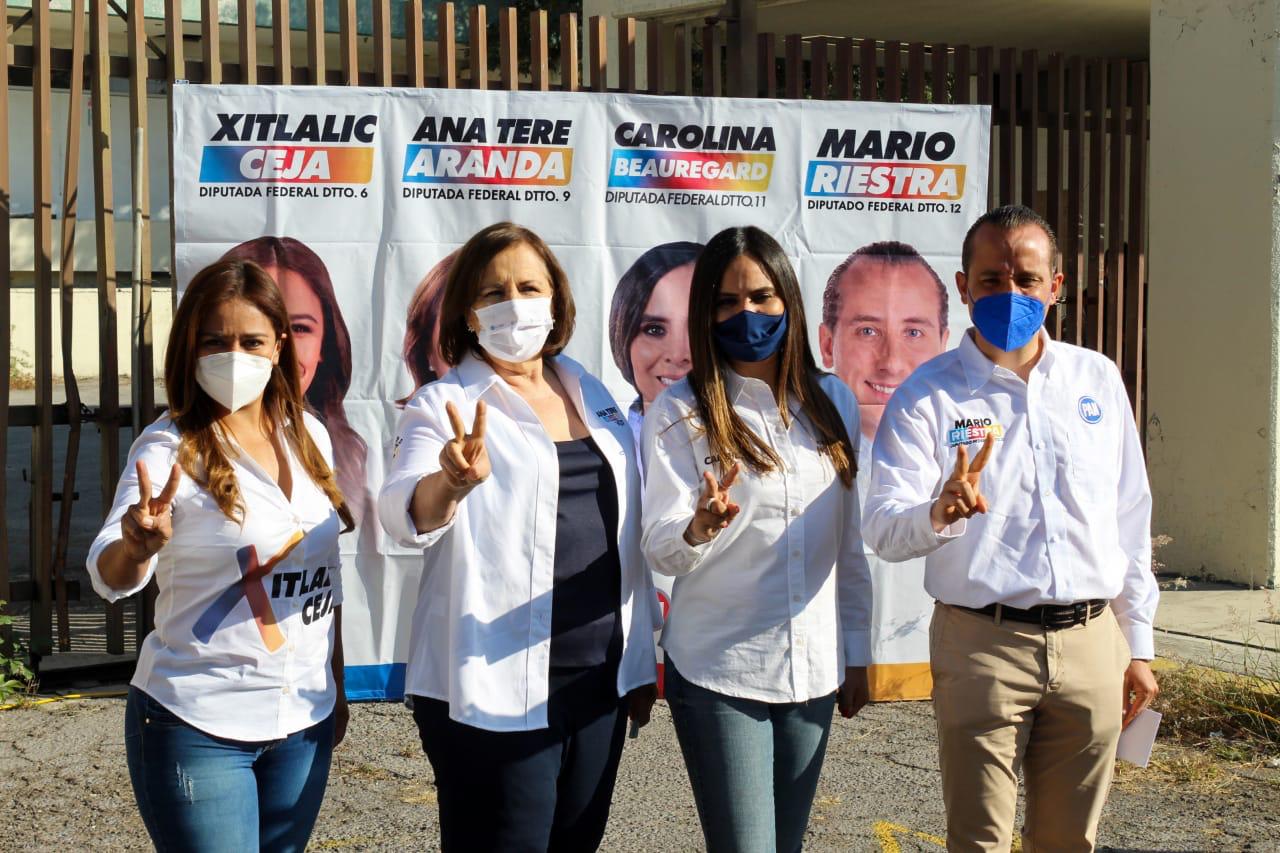 Por: Cortesía Candidatos de “Va Por México” arrancan campaña con critica al sistema de salud federal