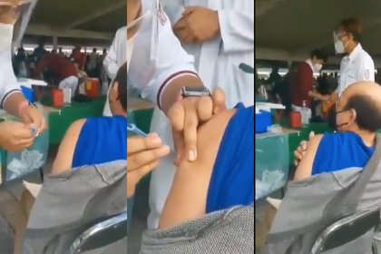 Por: Cortesía Quitan cédula a enfermera tras inyectar aire a adulto mayor en CDMX