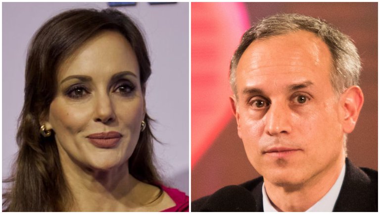 Por: Cortesía “Esta reñida competencia de sandeces”: Lilly Téllez señalando a Epigmenio Ibarra y López-Gatell