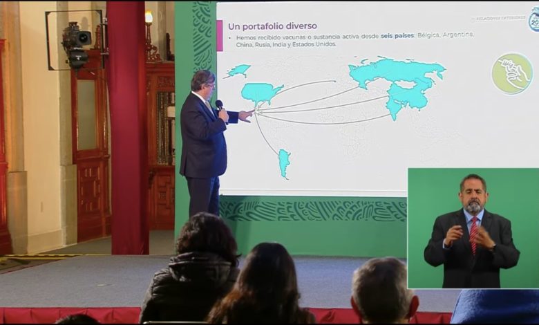 Por: Cortesía Marcelo Ebrard viajará a China, Rusia e India para garantizar envío a tiempo de vacunas COVID