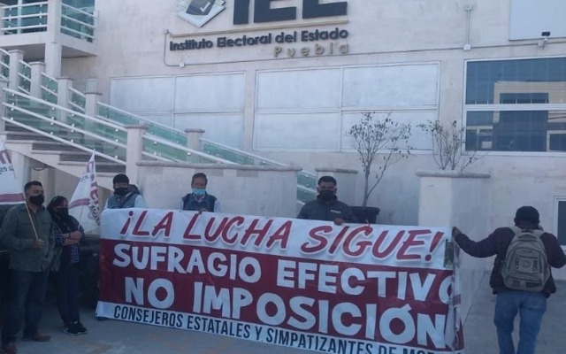 Por: Cortesía Dirigencia de Morena se deslinda de consejeros que realizaron bloqueo en el IEE