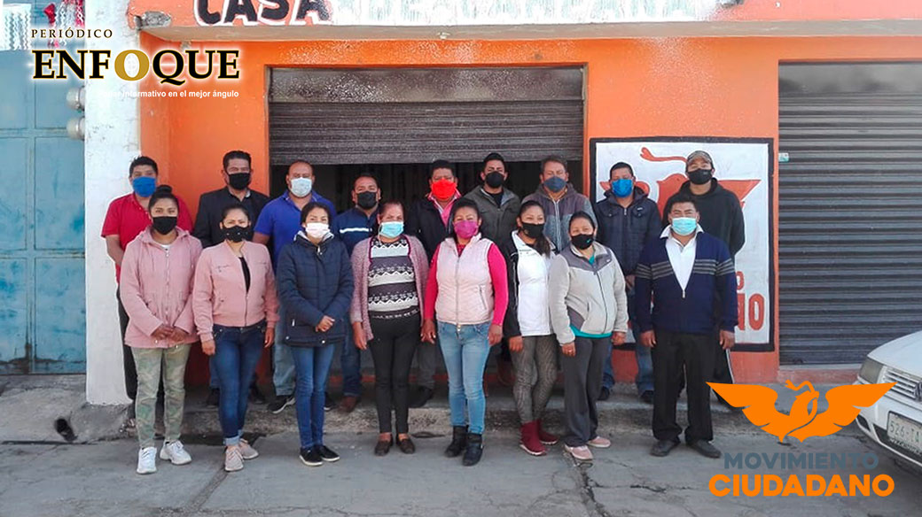 Por: Periódico Enfoque Movimiento Ciudadano avala candidatura de Enrique Meléndez Atenco para la alcaldía en San Nicolás de los Ranchos