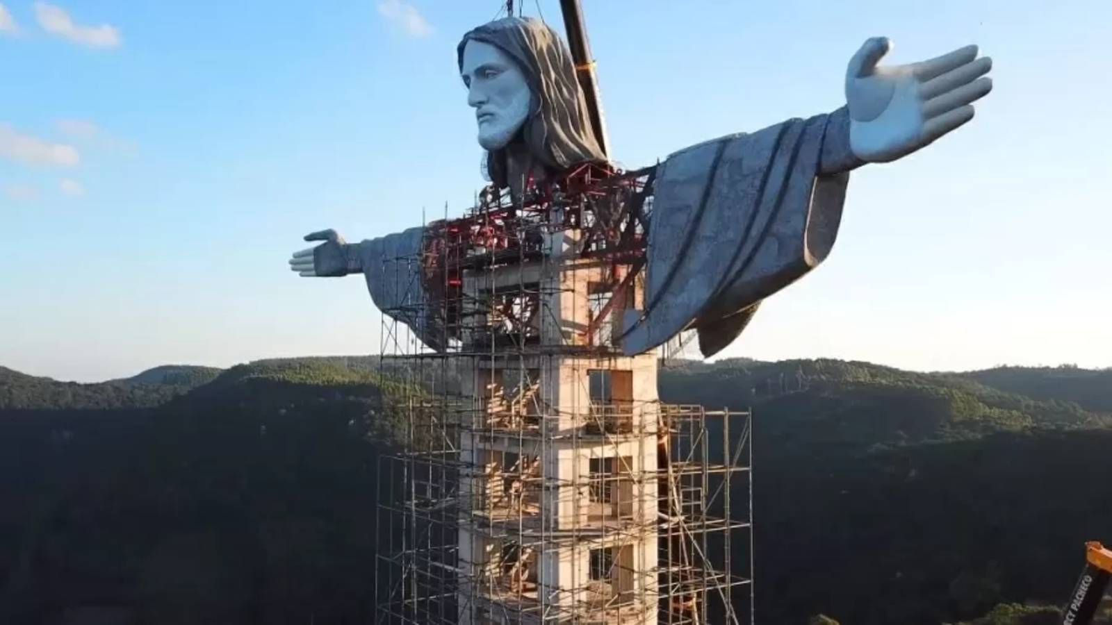 Por: Cortesía Cristo Protector la nueva estatua en Brasil que supera el tamaño del 'Redentor' de Rio