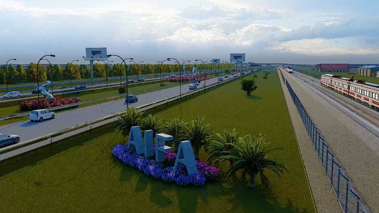 Por: Cortesía Este es el logo del nuevo Aeropuerto Internacional Felipe Ángeles, ya registrado ante el IMPI