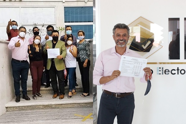 Foto: Especial Van dos candidatos independientes en San Pedro Cholula y San Andrés Cholula para las elecciones