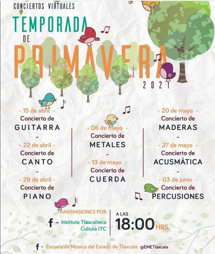 Por: Cortesía Presenta ITC temporada de conciertos virtuales primavera 2021