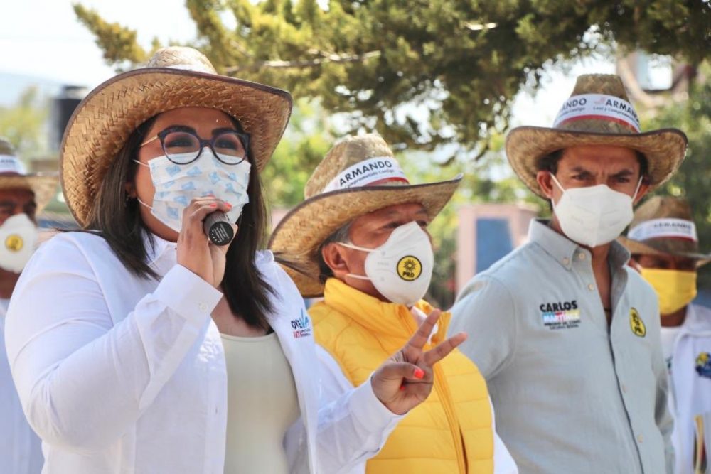 Por: Cortesía Acusaciones contra candidatos señalados de acoso sexual son por miedo: Genoveva Huerta