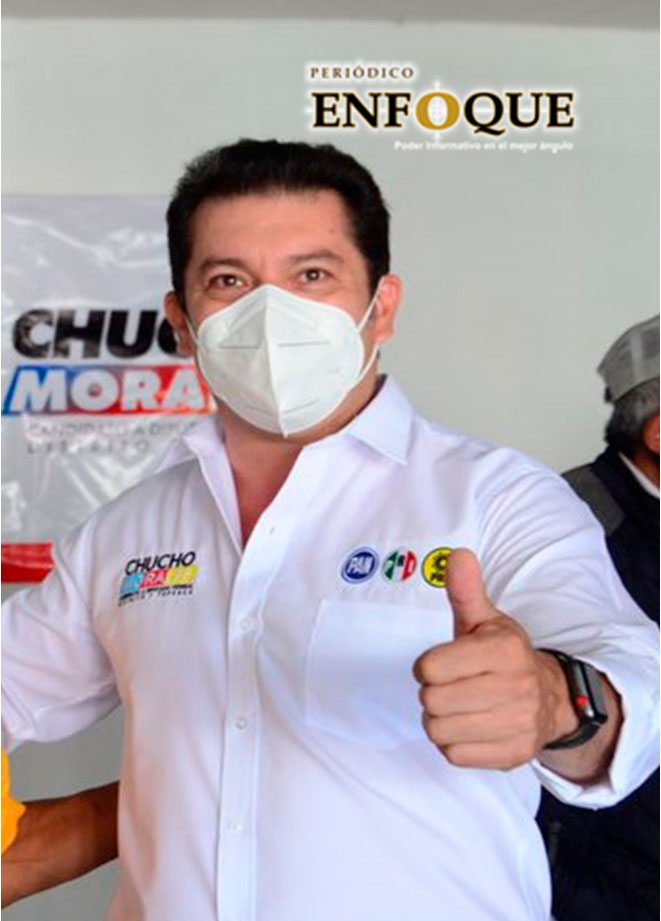Chucho Morales busca el voto en Tepeaca; con iniciativas buscará reactivar la economía de la región 