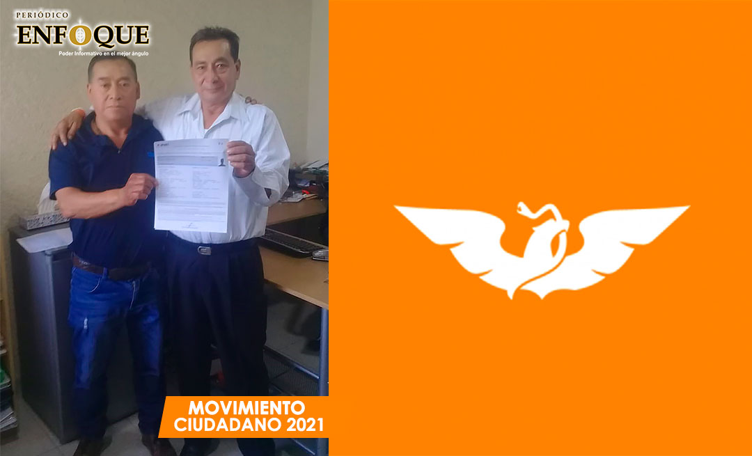 Por: Periódico Enfoque MC oficializa a Victoriano Meléndez de la Rosa como candidato a diputado local por el distrito Vlll con cabecera en Huejotzingo