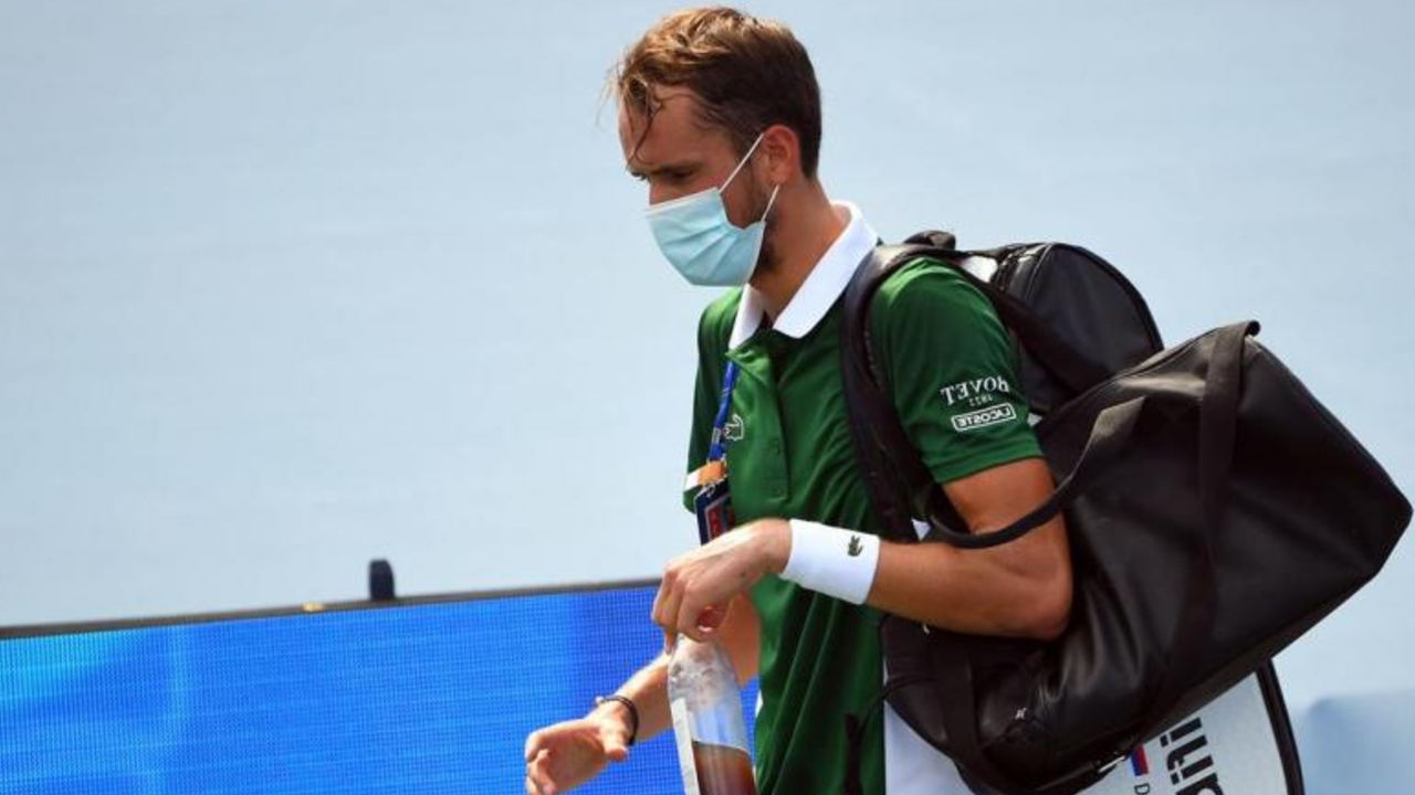Por: Cortesía Daniil Medvedev es baja del Masters de Montecarlo tras dar positivo a COVID.