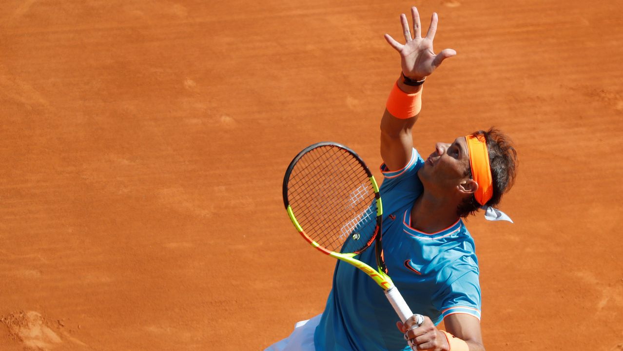 Rafel Nadal llega a Montecarlo con opciones de recuperar el segundo puesto del ranking de la ATP.
